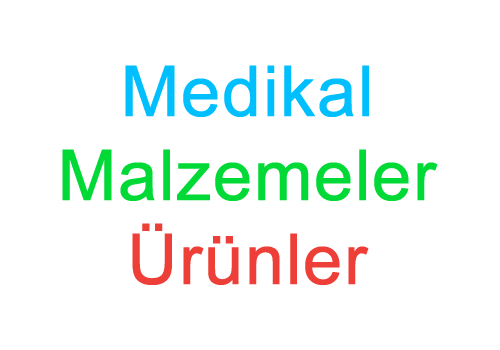 Medikal Malzemeler Ürünler