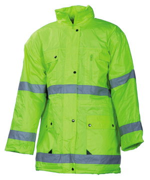 REFLEKTÖRLÜ PARKA SARI MAVİSAFETY
