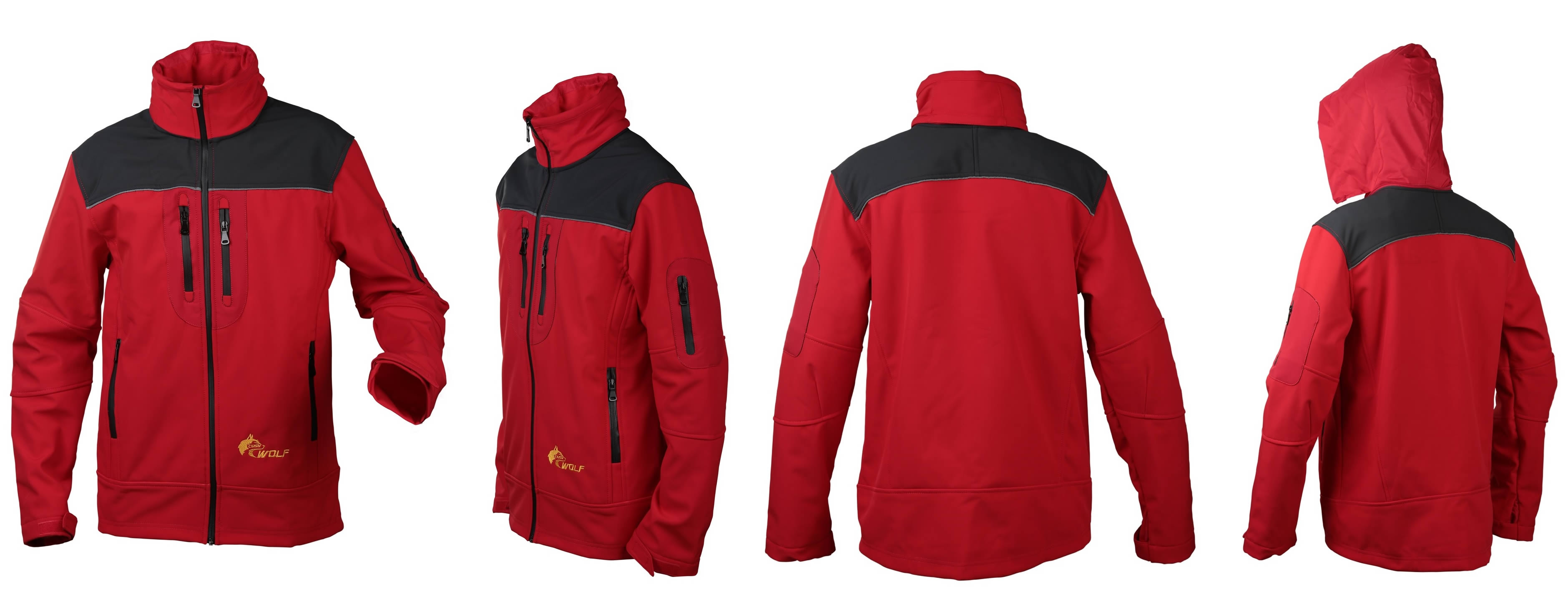Reflektör Şeritli Softshell Mühendis Montu CW001742