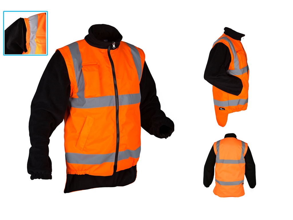 CW001681 CosyWolf Polarlı Reflektörlü Yelek