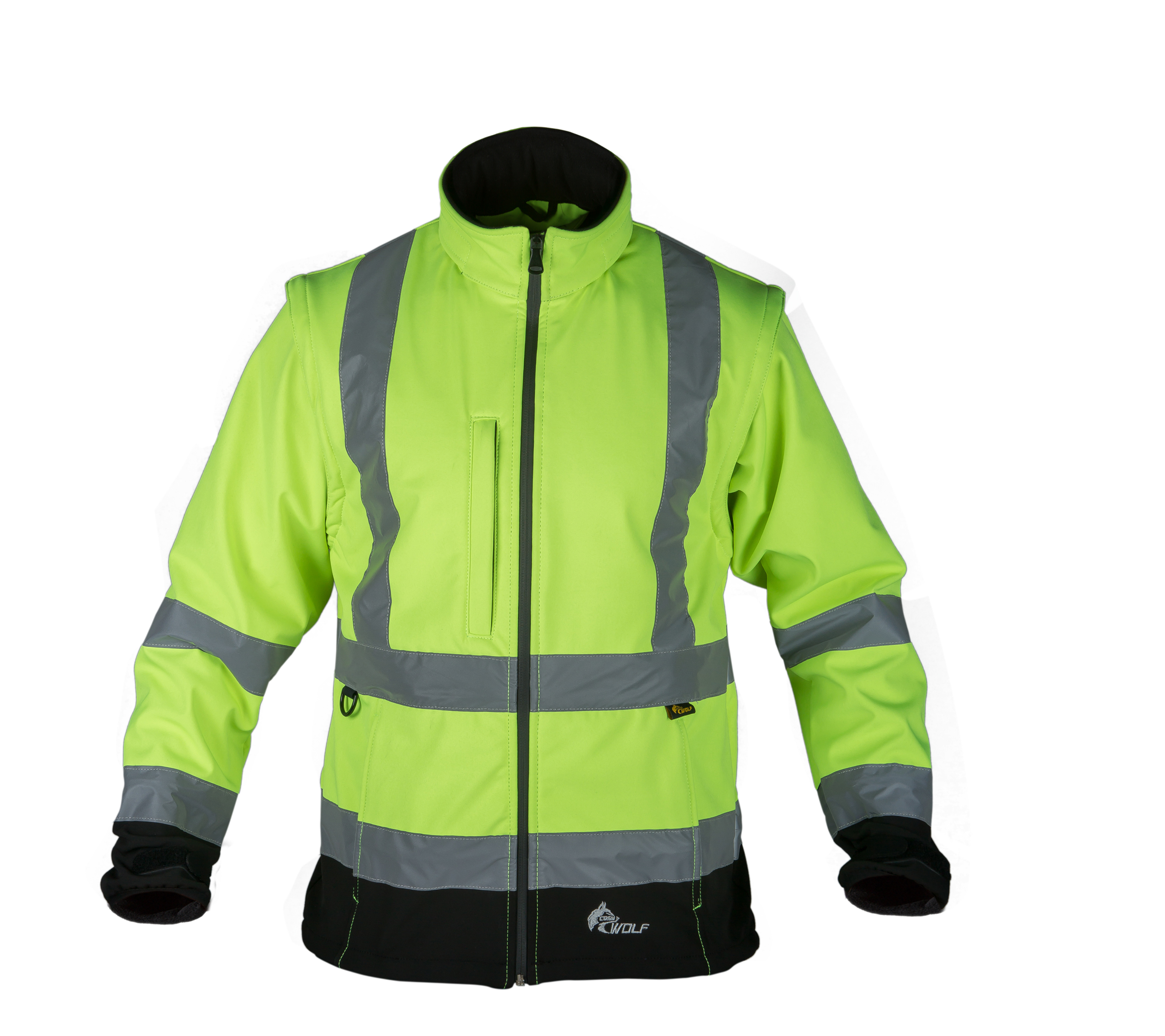 CW002266 BOLD Reflektörlü Softshell Ceket CosyWOLF