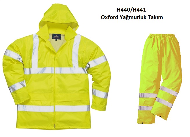 Reflektörlü oxford Yağmurluk Takım H440/H441 