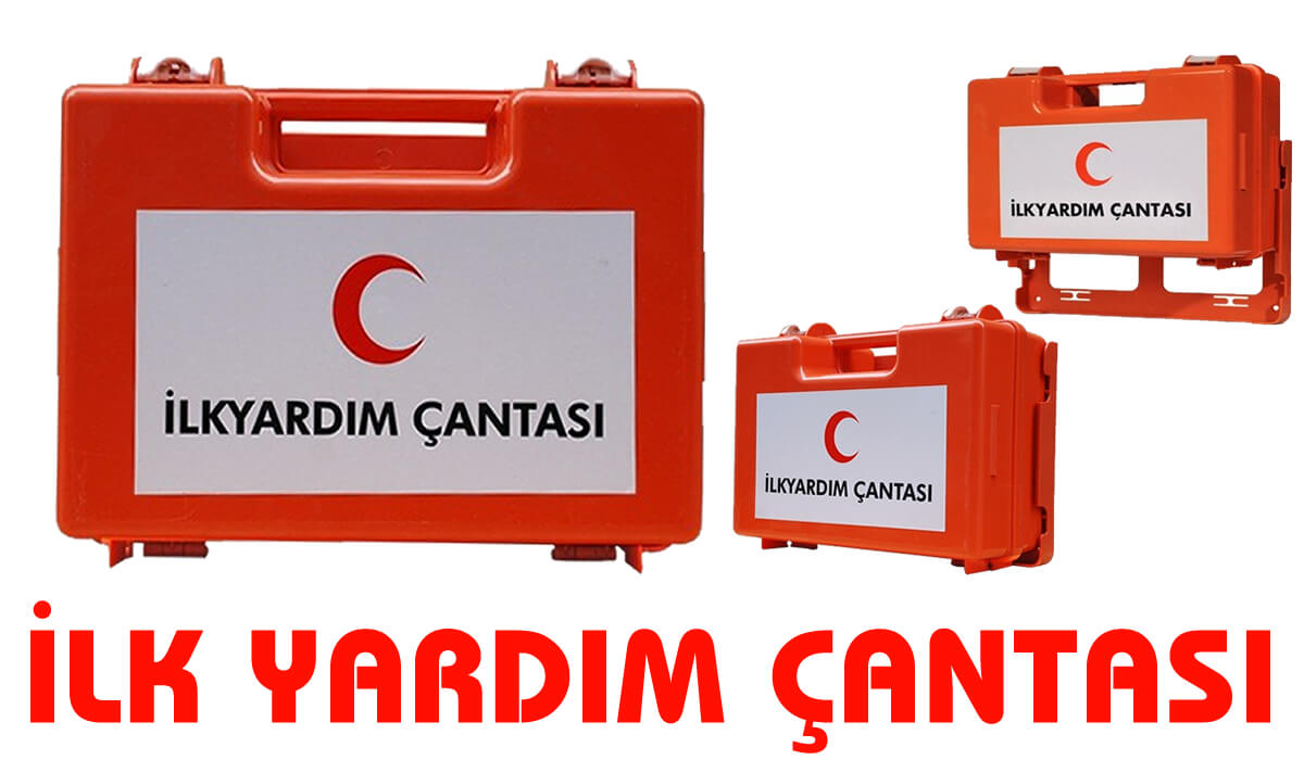 Yönetmeliğe Uygun ilk yardım çantası