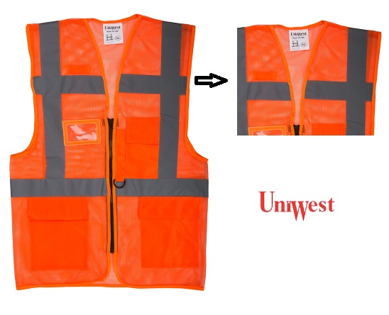 Mühendis yeleği fileli UW212 Uniwest